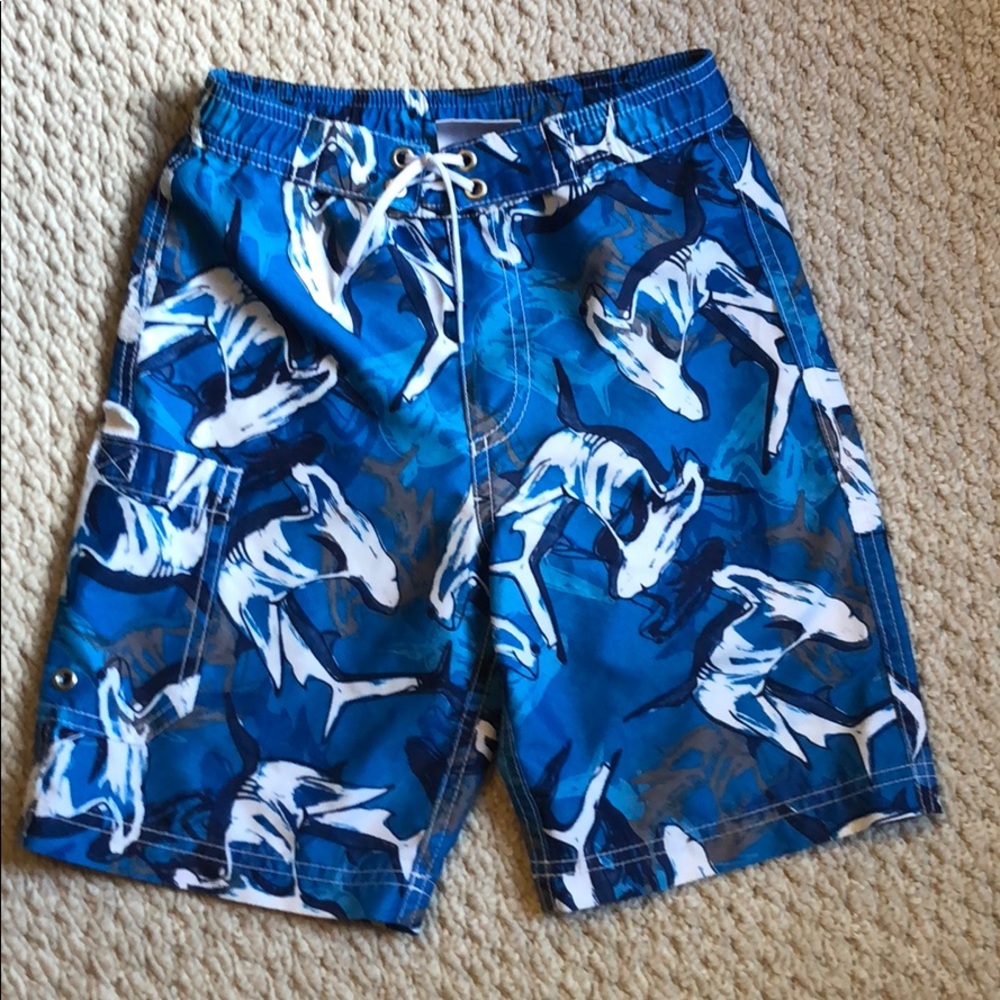Swim Trunks Boys shark print